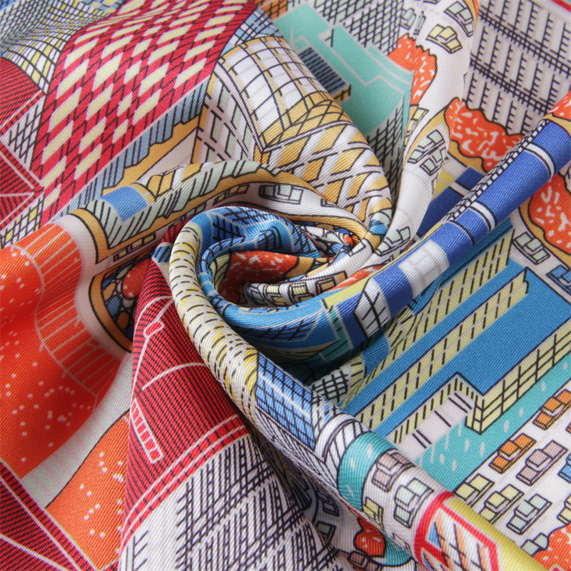Silk Scarf Women Magic City Pr – обзор и цена Scarf Silk Square