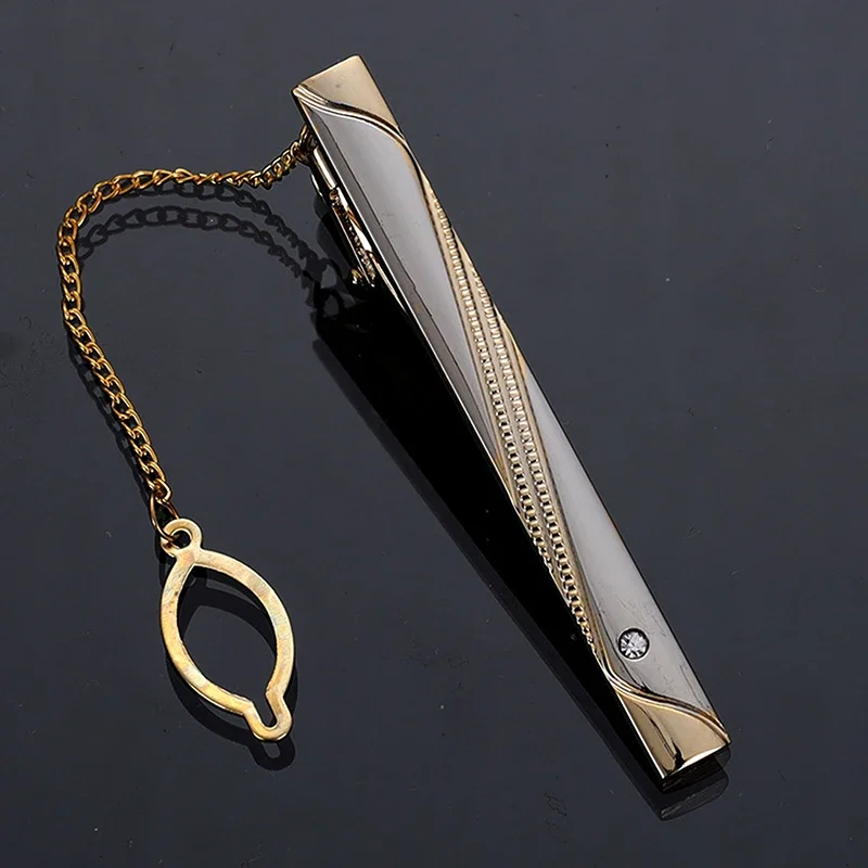 Men Metal Simple Necktie Buckl – обзор и цена Tie Clip Silver