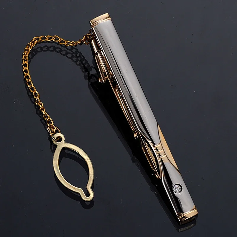 Men Metal Simple Necktie Buckl – обзор и цена Tie Clip Silver