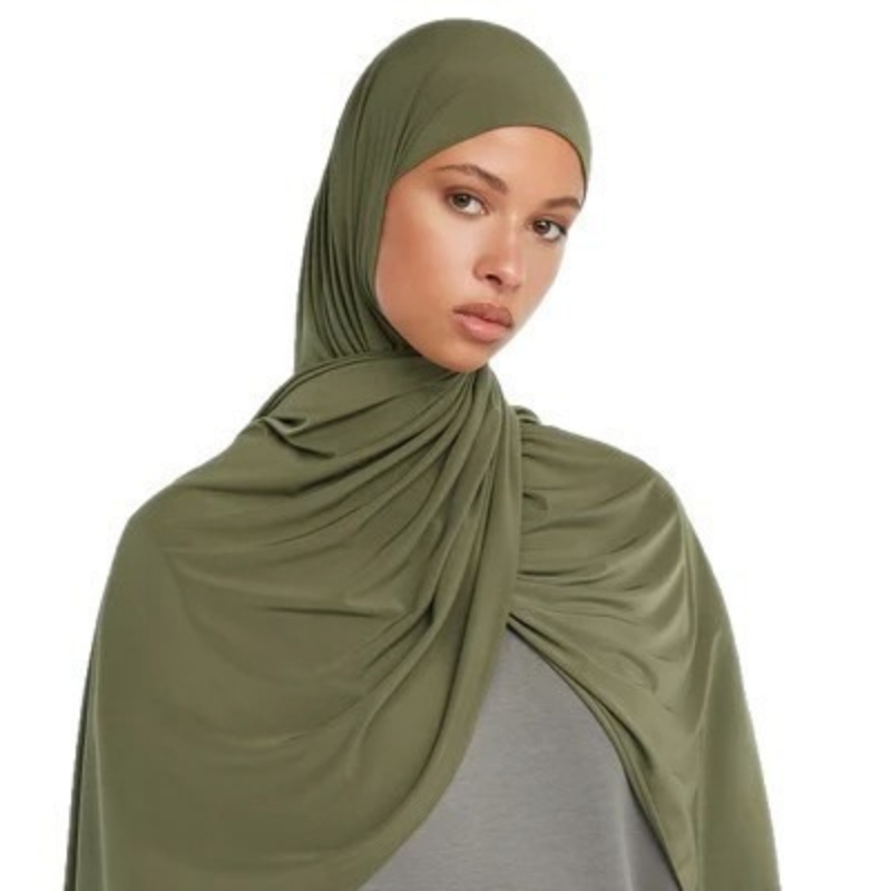 E2 Premium Liquid Jersey Hijab – обзор и цена Head Wrap Turban