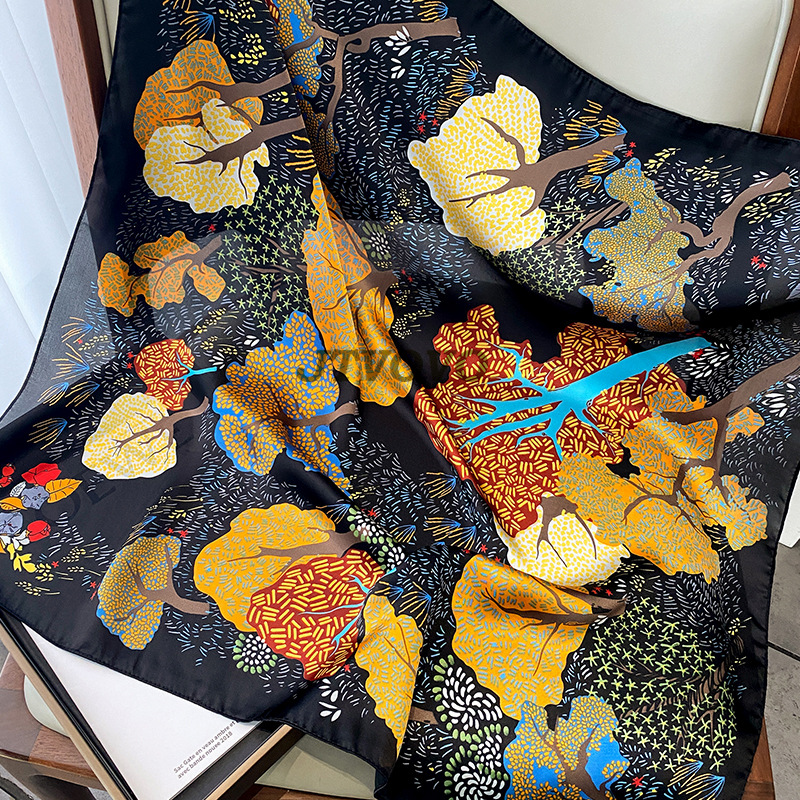 70x70cm Women Scarf Silk Feeli – обзор и цена Scarf Silk Square
