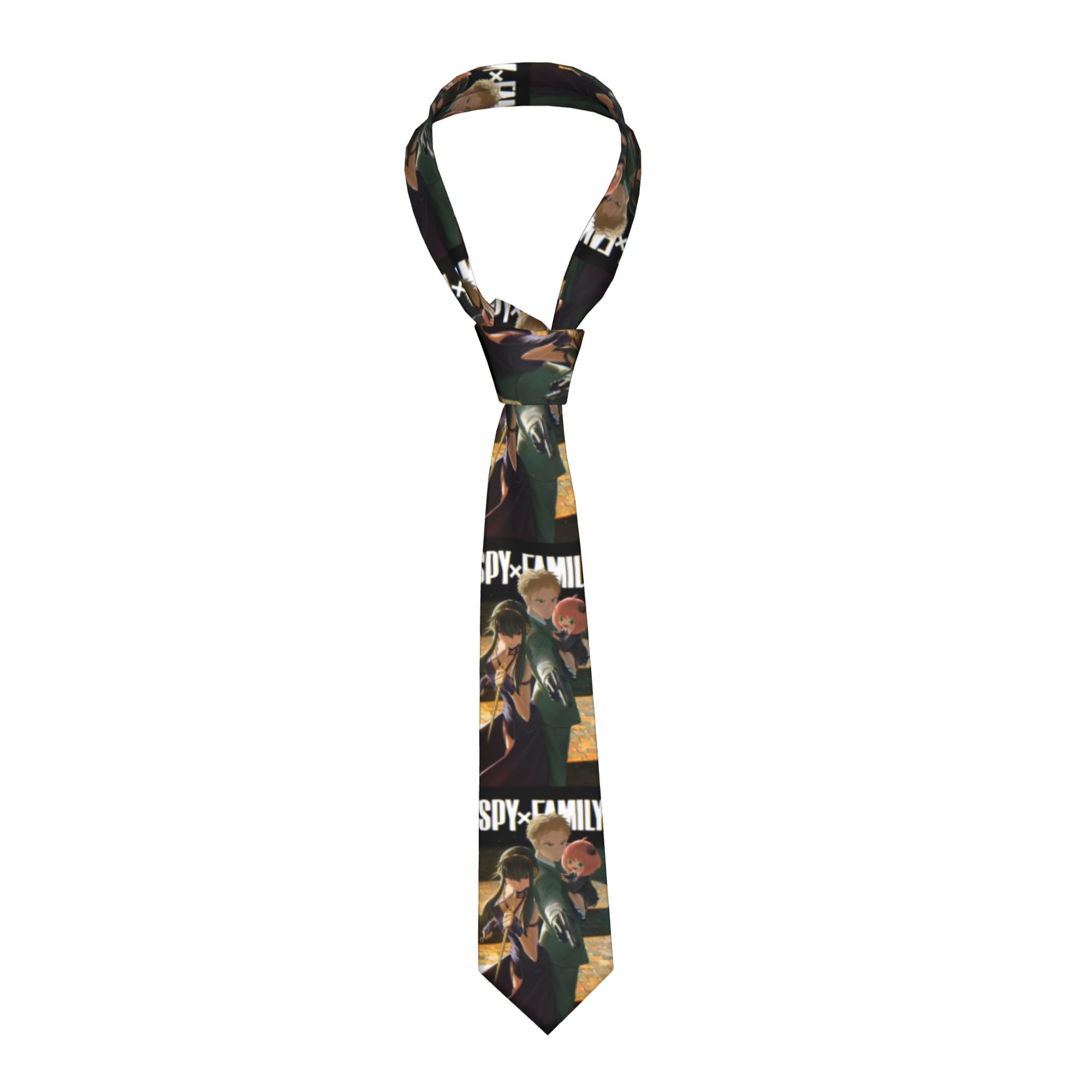 Spy X Family Necktie Unisex Sk – обзор и цена Skinny Tie Men