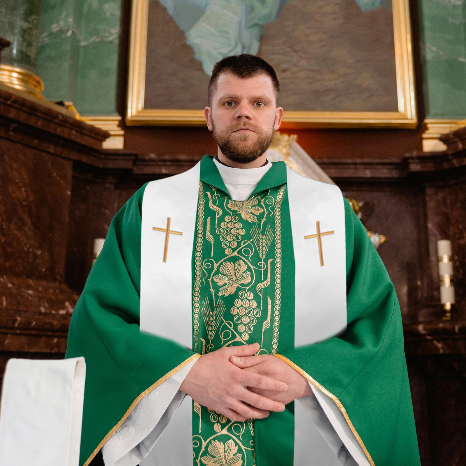 Clergy Stole Embroidered Cross – обзор и цена Stole Wedding Shawl