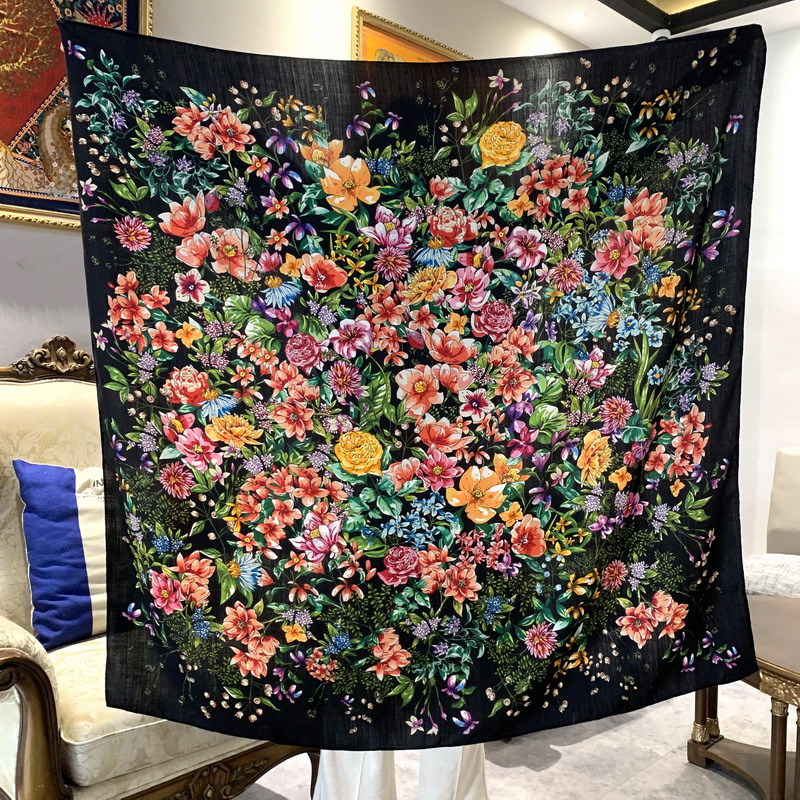 Designer Wool Silk Scarf Women – обзор и цена Pashmina Wrap Large