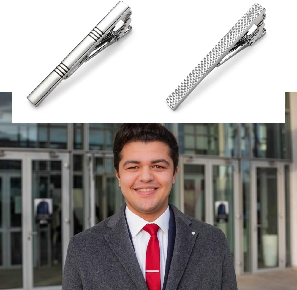 Tie Clips for Men, Classic Sty – обзор и цена Tie Bar Set Gift
