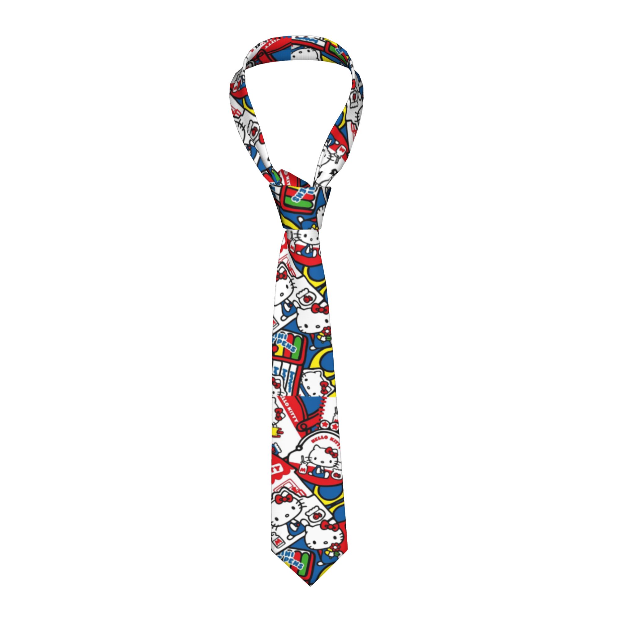 Hello Kitty Colorful Neckties  – обзор и цена Skinny Tie Men