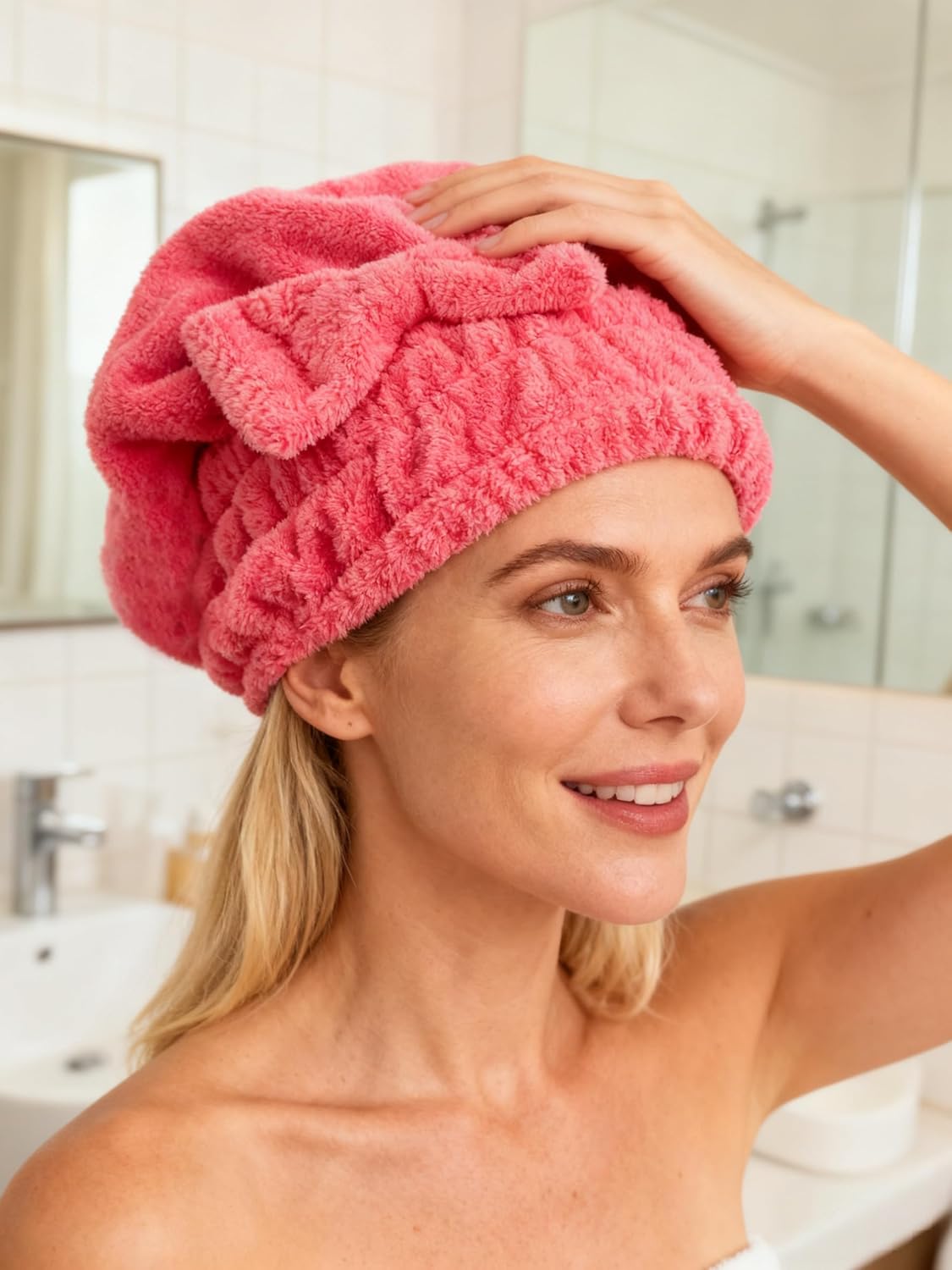 Microfiber Hair Drying Towels  – обзор и цена Head Wrap Turban