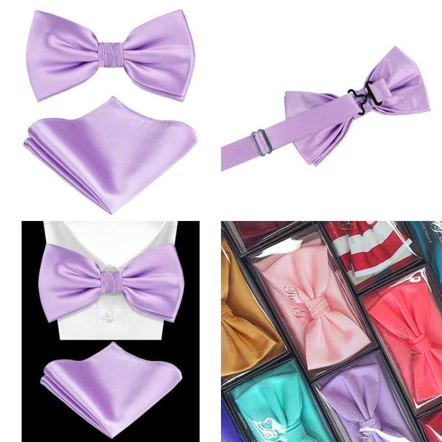 Solid Color Pre-tied Bow Tie a – обзор и цена Bow Tie Pre Tied
