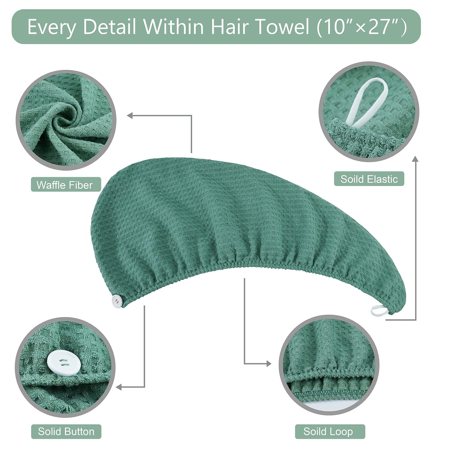 Microfiber Hair Drying Towel - – обзор и цена Head Wrap Turban